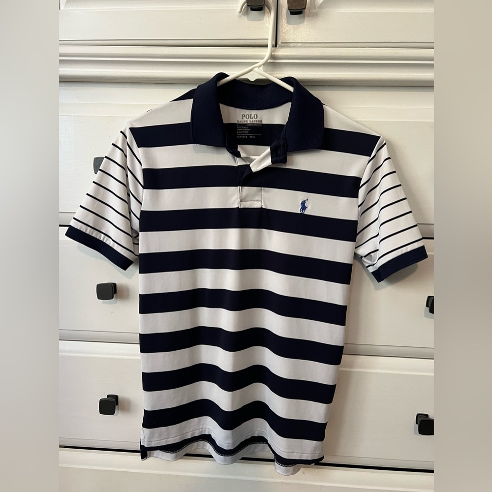 Boys Performance Polo - Size M 10/12